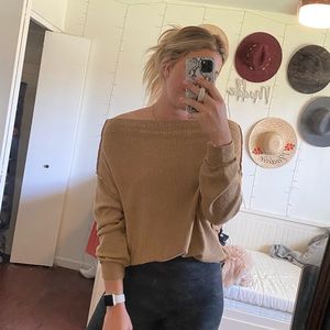 VICI dolls off the shoulder sweater